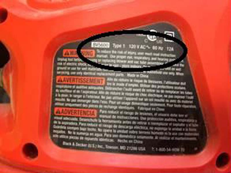 BLACK+DECKER™ Recalls Electric Blower/Vacuum/Mulchers Due to